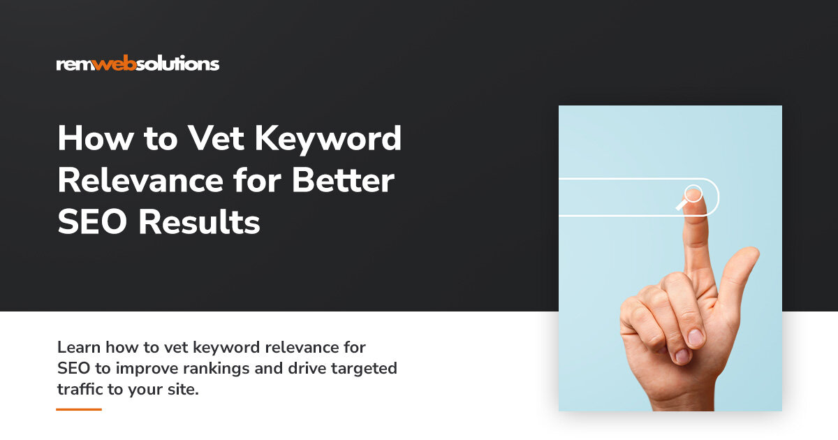 Hand pointing to search bar.